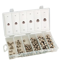 ASSORTIMENTO DADI CIECHI ESAGONALI totale 150 pz