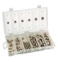 ASSORTIMENTO DADI CIECHI ESAGONALI totale 150 pz