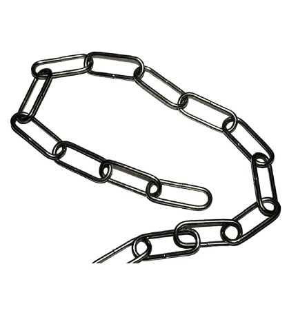 CATENA ORNAMENTALE TONDA 15 mt - nichelata