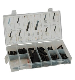 ASSORTIMENTO SPINE ELASTICHE totale 120 pz