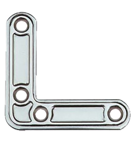 ANGOLO DI RINFORZO A SQUADRA ART.153IN mm 40 x 40 - sp. 1,5
