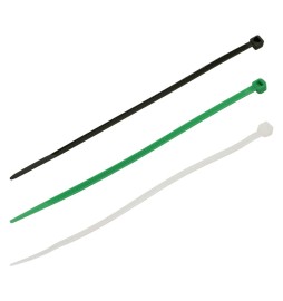 FASCETTA A STRAPPO PER CABLAGGIO mm 4,8 x 160 - nero