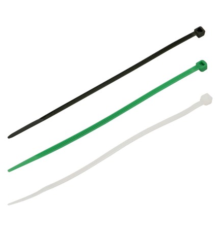 FASCETTA A STRAPPO PER CABLAGGIO mm 4,8 x 160 - nero