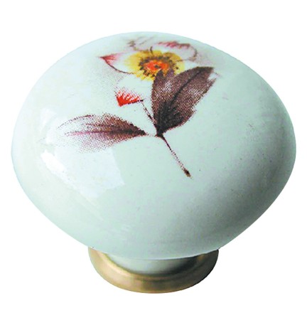 POMOLO DECORO ø 30 - N.40 bianco