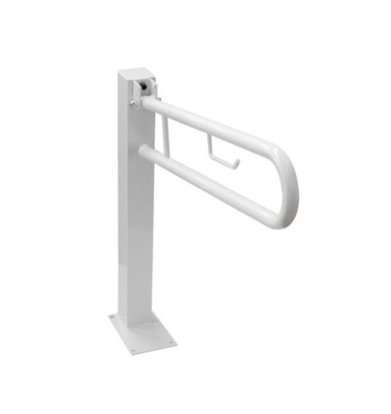 BARRA DI SOSTEGNO RIBALTABILE A COLONNA cm 85