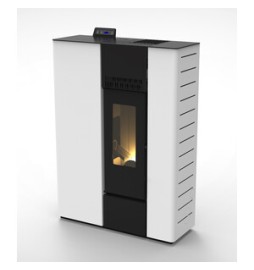 C STUFA PELLET CANALIZZATA STEROPE 12C BIANCO