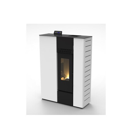 C STUFA PELLET CANALIZZATA STEROPE 12C BIANCO