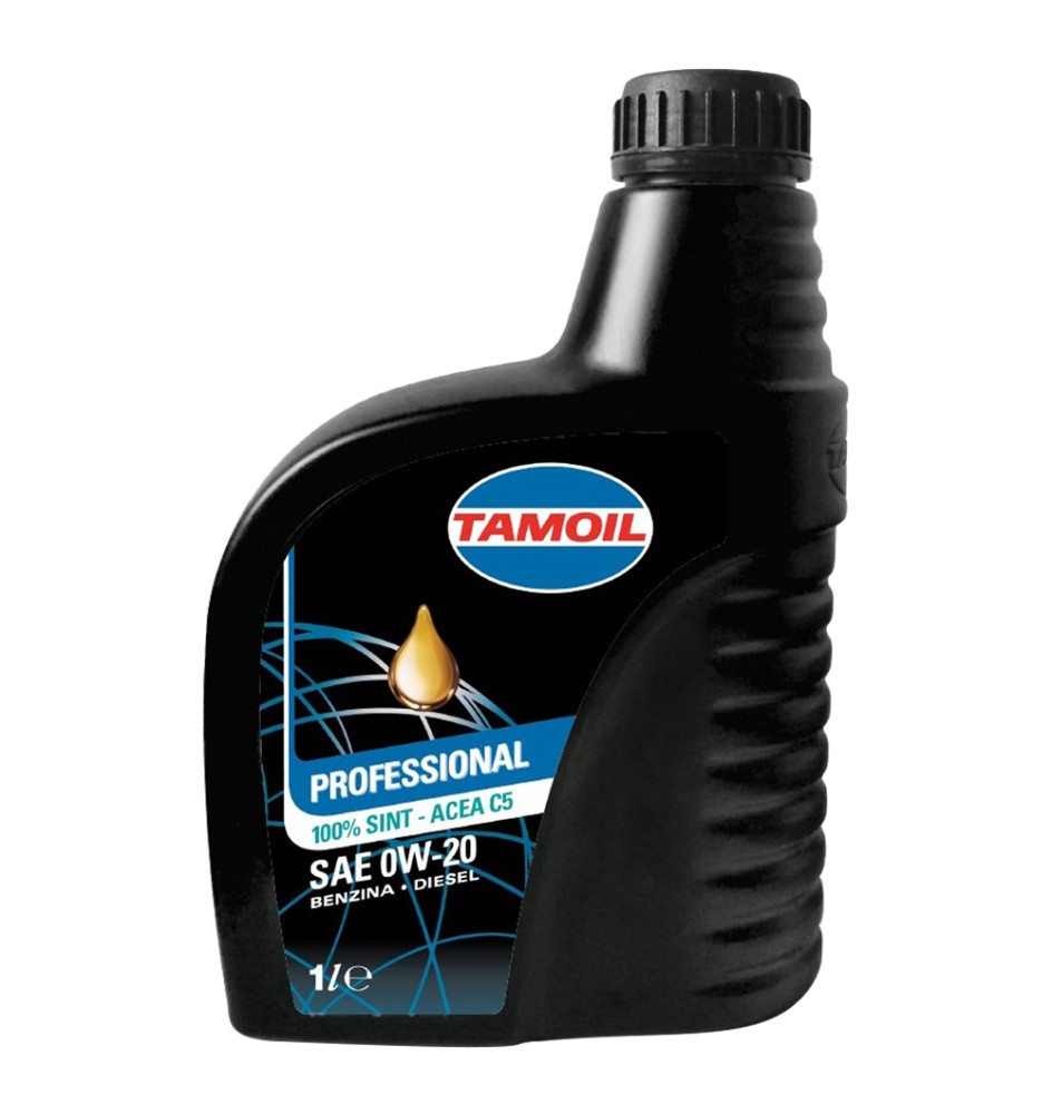 OLIO MOTORE PER AUTO IBRIDE 0W20 - 100% sint. ACEA C5 lt. 1