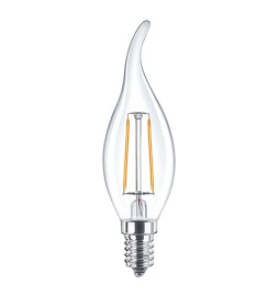 LAMPADA LED A FILAMENTO 'FIAMMA' CALDA 2700K  4W35W E14 - 470 lm