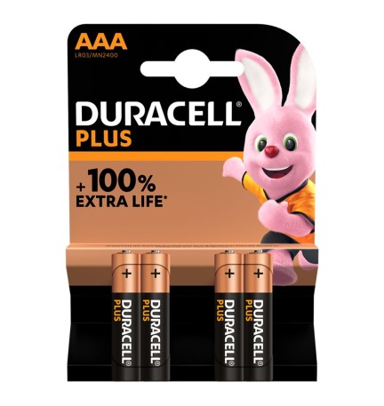 PILA MINISTILO 'MN 2400' Pz 10 - 1,5 V - AAA (Plus 100 / +100% extra life)