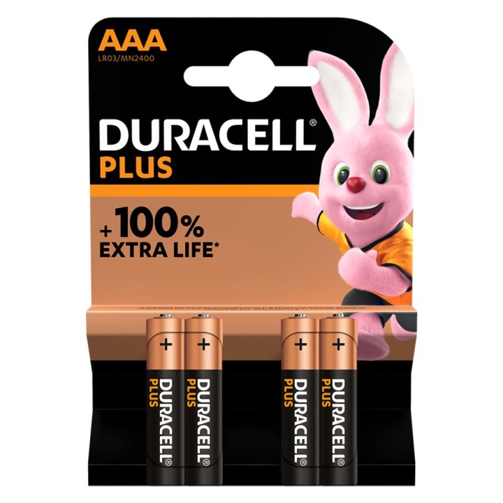 PILA MINISTILO 'MN 2400' Pz 10 - 1,5 V - AAA (Plus 100 / +100% extra life)