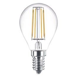 LAMPADA LED A FILAMENTO 'SFERA' CALDA 2700K  4W35W E14 - 470 lm