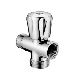 RUBINETTO A 3 VIE ATTACCO LAVATRICE 1/2 x 3/4 x 1/2