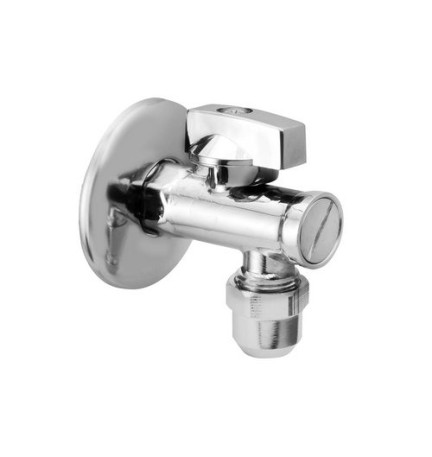 RUBINETTO SOTTOLAVABO A SFERA CON DADO 1/2 x 3/8