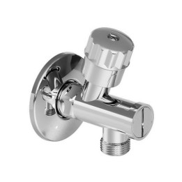 RUBINETTO SOTTOLAVABO A VITONE CON FILTRO SENZA DADO 1/2 x 1/2 cromo