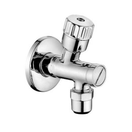 RUBINETTO SOTTOLAVABO A VITONE CON FILTRO CON DADO 1/2 x 3/8 cromo