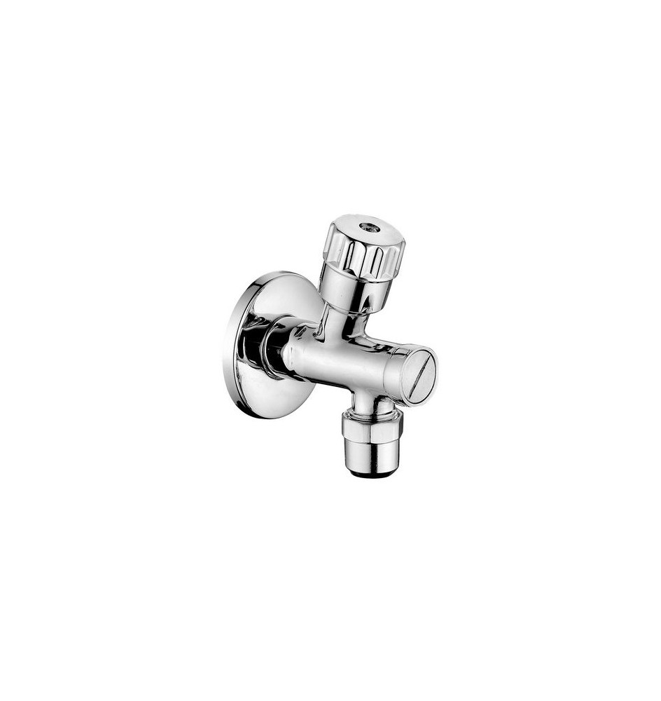 RUBINETTO SOTTOLAVABO A VITONE CON FILTRO CON DADO 1/2 x 3/8