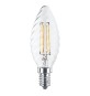 LAMPADA LED A FILAMENTO 'SPIRALE' CALDA 2700K  4W37W E14 - 470 lm