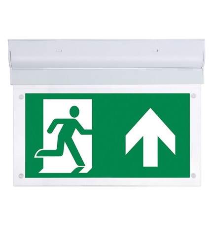 LAMPADA EMERGENZA DA PARETE '836' 2W / 16 led - cm.31 x 23 x 7