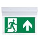 LAMPADA EMERGENZA DA PARETE '836' 2W / 16 led - cm.31 x 23 x 7