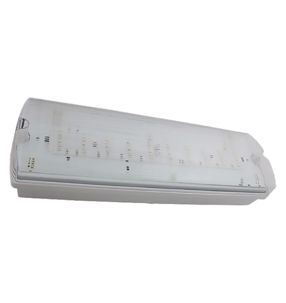 LAMPADA EMERGENZA DA PARETE 4W / 30 led - cm.35,2 x 11,8 x 8