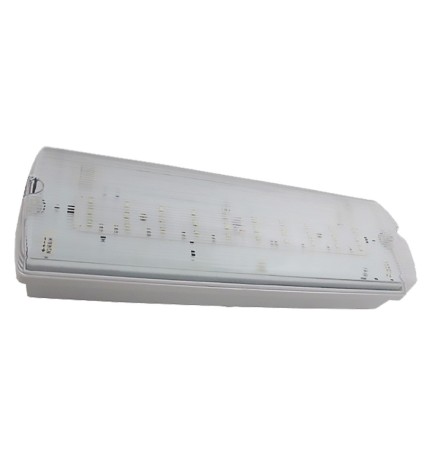 LAMPADA EMERGENZA DA PARETE 4W / 30 led - cm.35,2 x 11,8 x 8