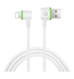 CAVETTO PER SMARTPHONE A 90° micro USB - 1 metro (2,4A)