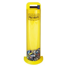 CONTENITORE PER PILE ESAUSTE lt.10 - colore giallo