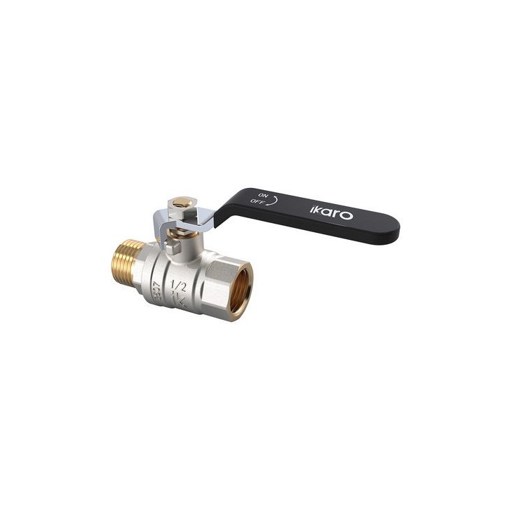 VALVOLA A SFERA IKARO MF LEVA PIATTA 2" DN 47 PN 25