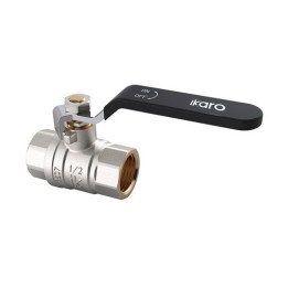 VALVOLA A SFERA IKARO FF LEVA PIATTA 1" DN 25 PN 40