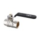 VALVOLA A SFERA IKARO FF LEVA PIATTA 1" DN 25 PN 40