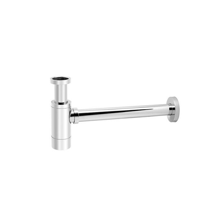 SIFONE DI SCARICO TELESCOPICO BOB LIGHT TONDO 1"1/4 Cromo