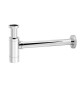 SIFONE DI SCARICO TELESCOPICO BOB LIGHT TONDO 1"1/4 Cromo