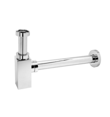 SIFONE DI SCARICO TELESCOPICO TED LIGHT QUADRO 1"1/4 Cromo