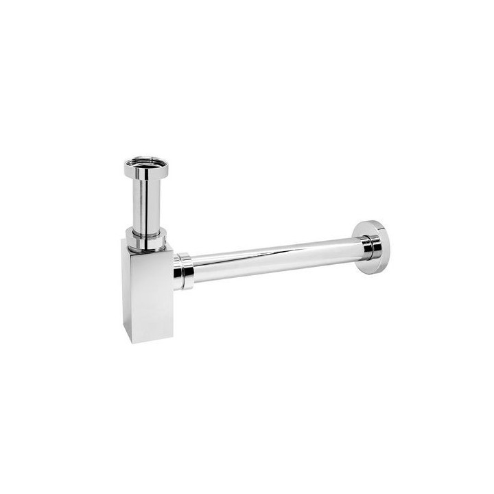 SIFONE DI SCARICO TELESCOPICO TED LIGHT QUADRO 1"1/4 Cromo