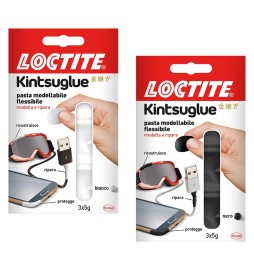 PASTA ADESIVA MODELLABILE 'KINTSUGLUE' 3 pz x gr. 5
