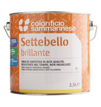 SMALTO SINTETICO 'SETTEBELLO' Lt. 0,750 Testa di moro