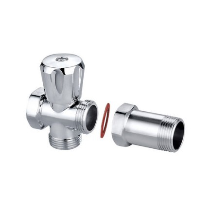 RUBINETTO LAVATRICE CON COPPIA RETROGRUPPO 3/4