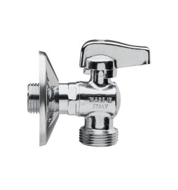 RUBINETTO A SFERA PER LAVATRICE LEVA CROMATA 1/2 x 3/4