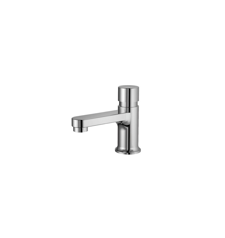 RUBINETTO TEMPORIZZATO TIME MODERNO PER LAVABO Cromo