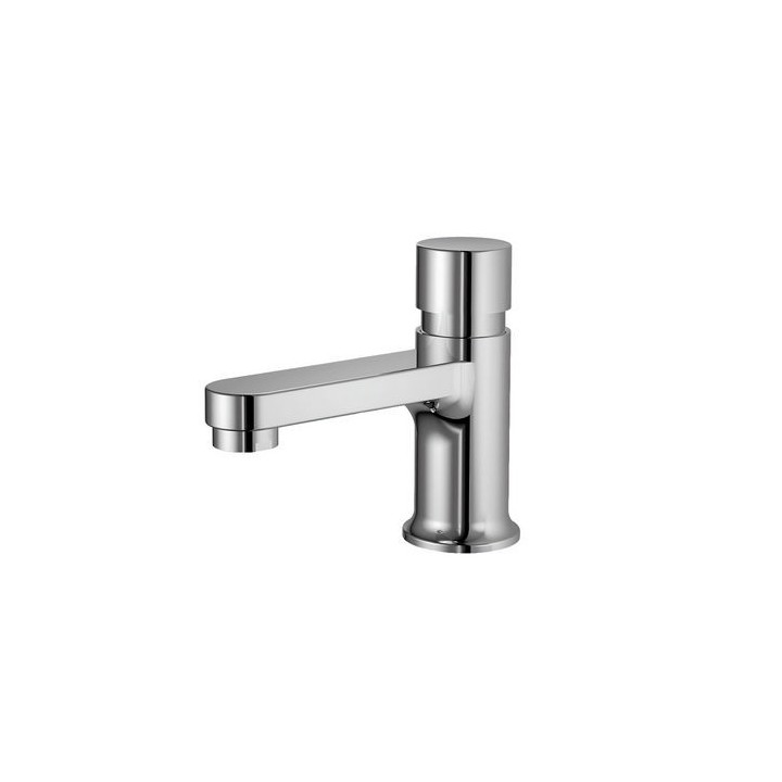 RUBINETTO TEMPORIZZATO TIME MODERNO PER LAVABO Cromo