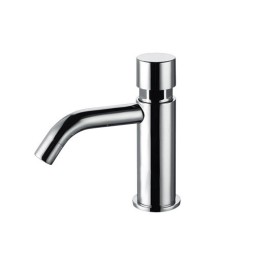 RUBINETTO TEMPORIZZATO TIME CANNA TONDA PER LAVABO Cromo