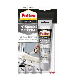 SILICONE ACETICO 'AUTO - NAUTICA' RAL 9005 nero ml 50