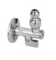 RUBINETTO SOTTOLAVABO COMPACT A SFERA CON FILTRO A SNODO 1/2x10 DN 8/PN 10