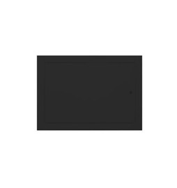 SPORTELLO CONTATORE ACQUA IN ABS Nero 49x69x6 cm HxLxP