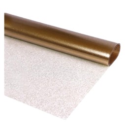 TOVAGLIATO 'GLITTERATO' oro - rotolo 30 mt
