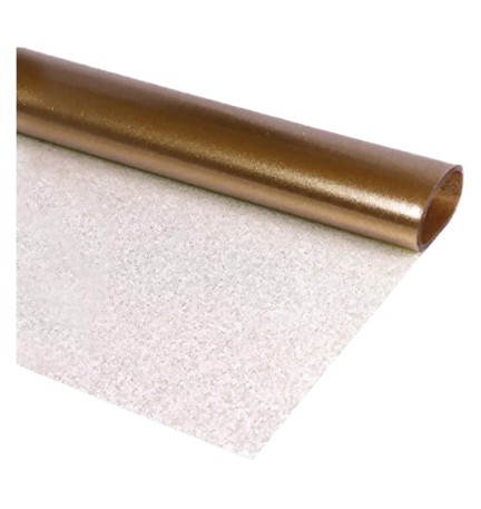 TOVAGLIATO 'GLITTERATO' oro - rotolo 30 mt
