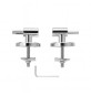 KIT CERNIERE RALLENTATE PER SEDILE 181-R901 BASE ACCIAIO -
