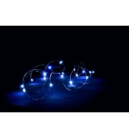 CATENA LUMINOSA A BATTERIA 100 GOCCE LED BIA FRED