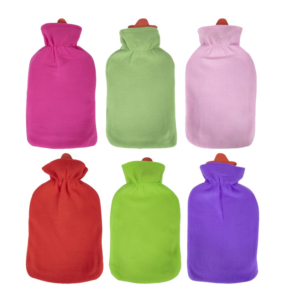 BORSA ACQUA CALDA CON RIVESTIMENTO IN PILE 'FREETIME' lt 2